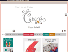 Tablet Screenshot of caperukids.com